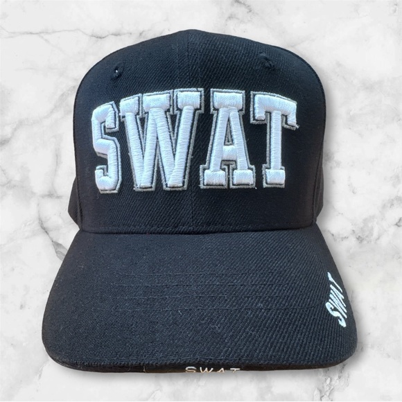 Leg Avenue Women's 7 Piece Deluxe Swat Commander Costume With Baseball Cap - Picture 7 of 10